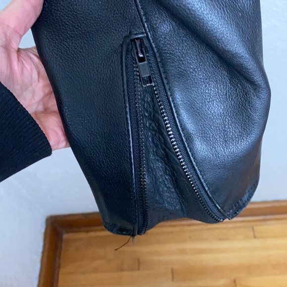 Vintage Leather Biker Jacket - Picture 5 of 12